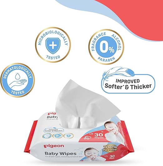 WIPES PURE WATER 30 SHEETS