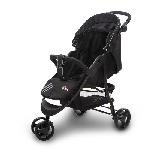 BABY STROLLER 3 WHEELER-BLACK