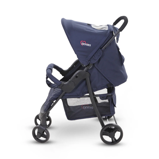TINNIES BABY STROLLER-BLUE