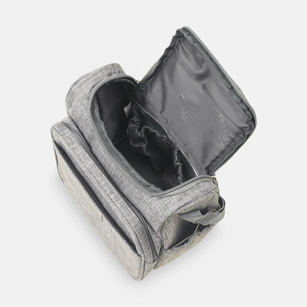Tinnies Baby Diaper Bag - (S) Grey