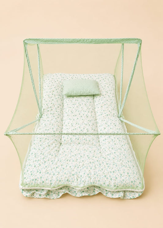 Infant Net Bed & Pillow Set