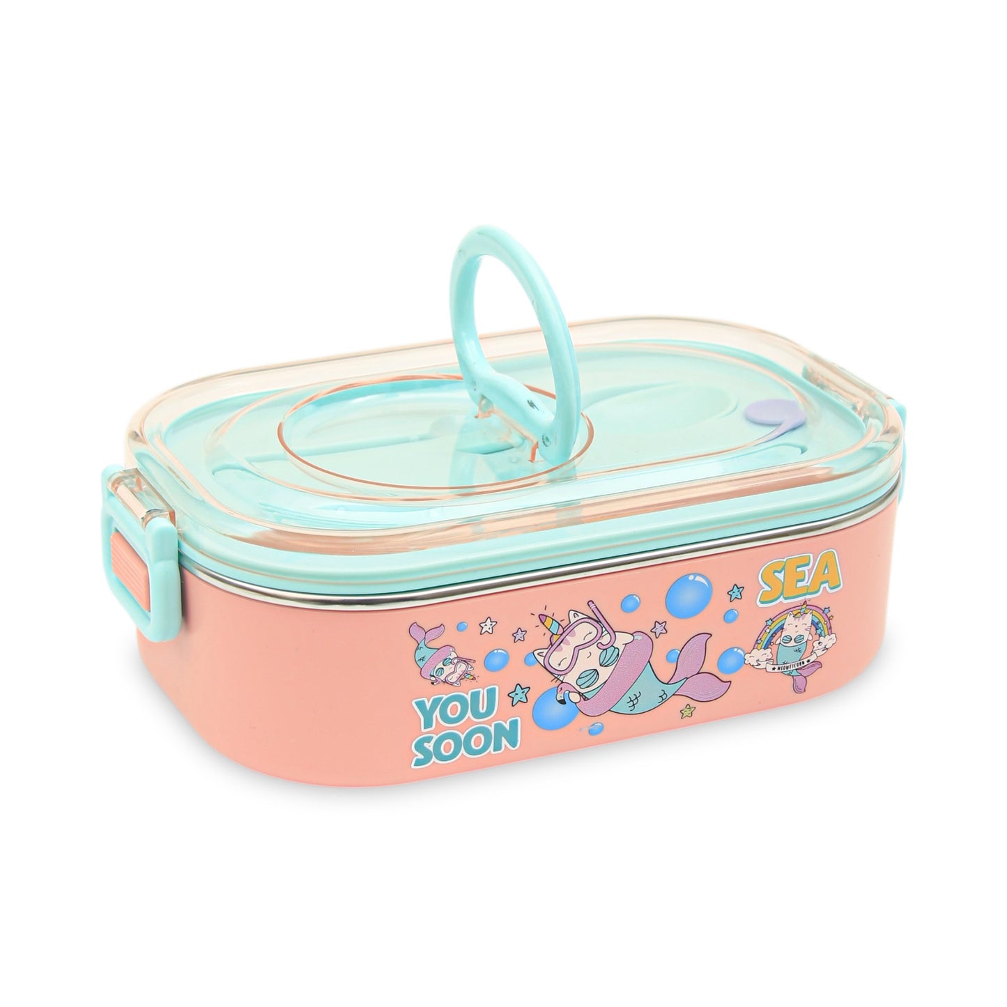 "Sea You Soon" Kids Bento Lunch Box – Premium Stainless Steel, 750ml