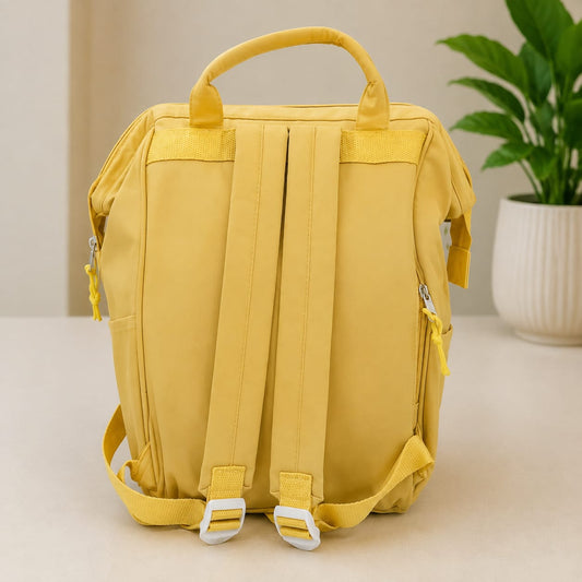 Yellow Bunny Cute Diaper Bag Backpack