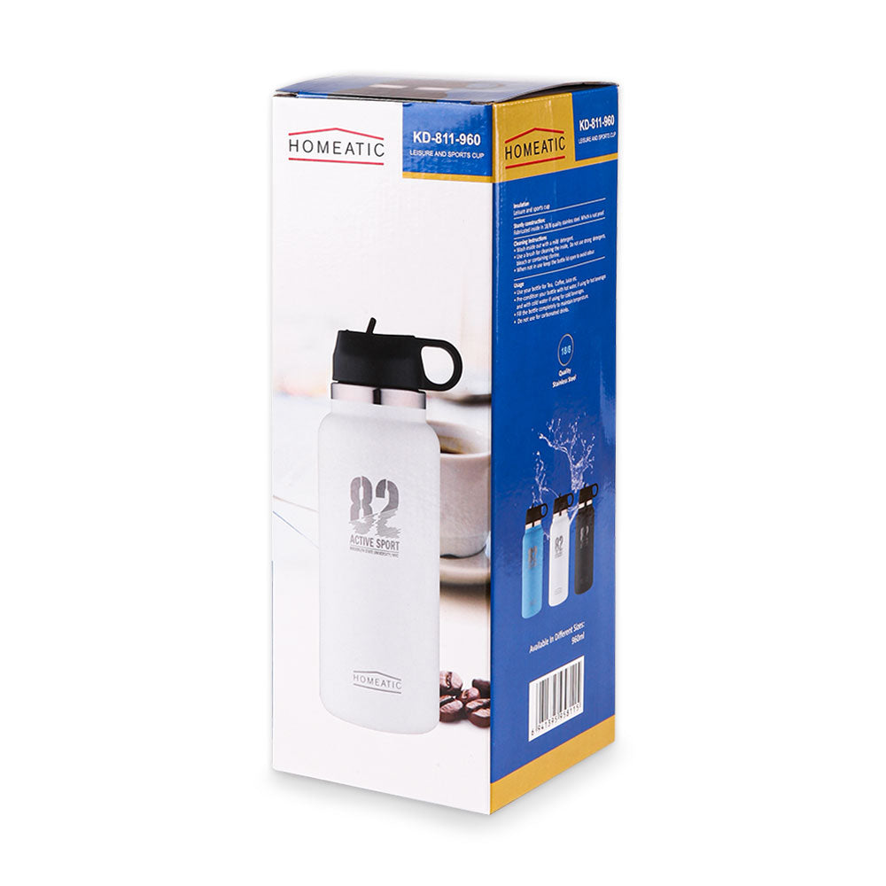 HOMEATIC STEEL WATER BOTTLE 960 ML