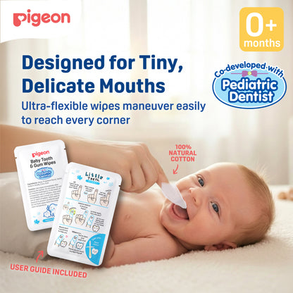 BABY TOOTH & GUM WIPES STRAWBERRY 20S