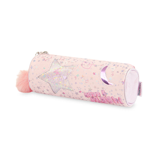 Cute Iridescent Glitter Smiley Stationery Pouch
