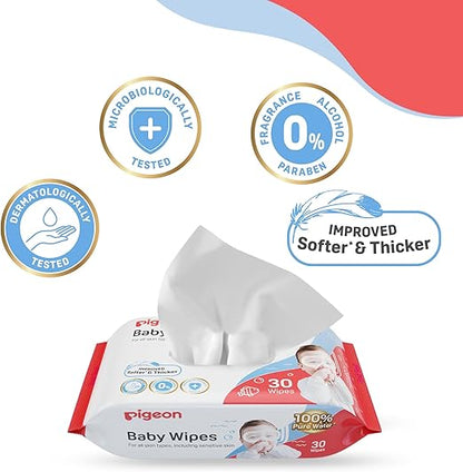 WIPES PURE WATER 30 SHEETS