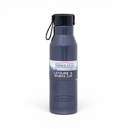 HOMEATIC STEEL WATER BOTTLE - 500ML BLUE