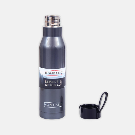 HOMEATIC STEEL WATER BOTTLE - 500ML BLUE