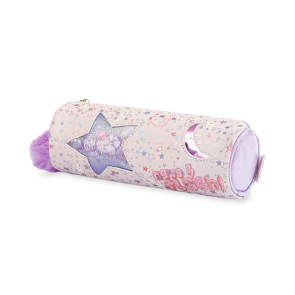Cute Iridescent Glitter Smiley Stationery Pouch