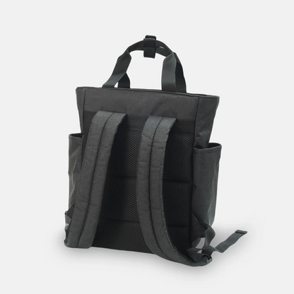 Baby Diaper Bag Pack Minimal Textured Black
