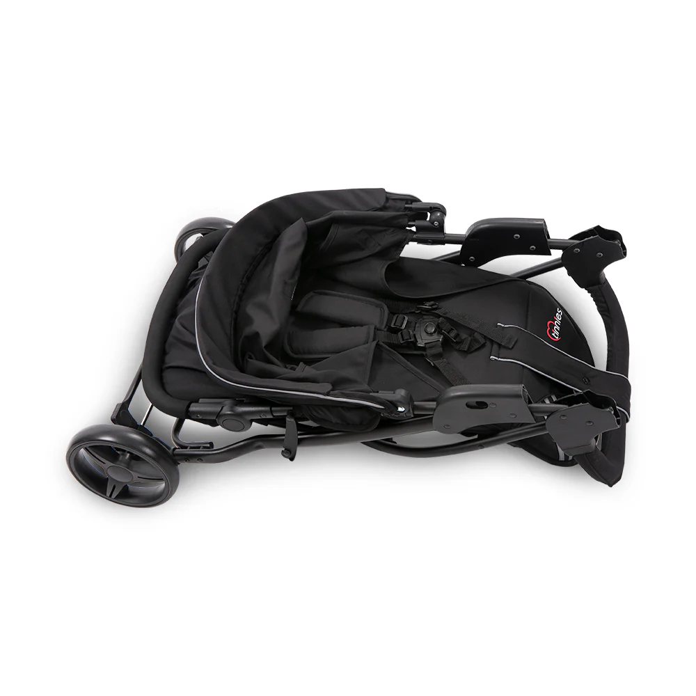 BABY STROLLER 3 WHEELER-BLACK