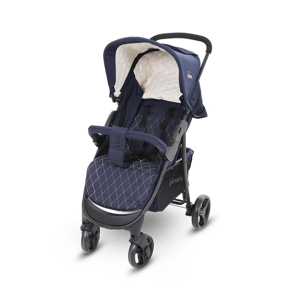 TINNIES BABY STROLLER-BLUE