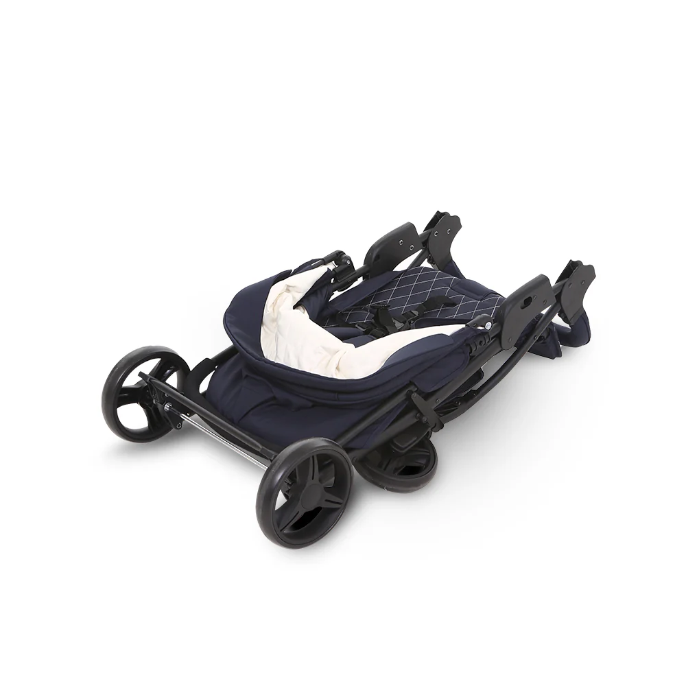 TINNIES BABY STROLLER-BLUE