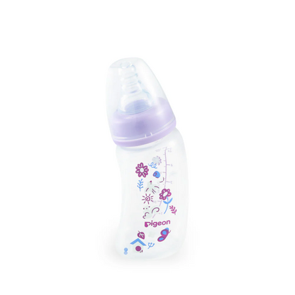 PIGEON CURVE NURSING BOTTLE PP 150ML GARDEN