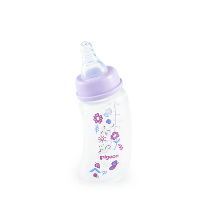 PIGEON CURVE NURSING BOTTLE PP 150ML GARDEN