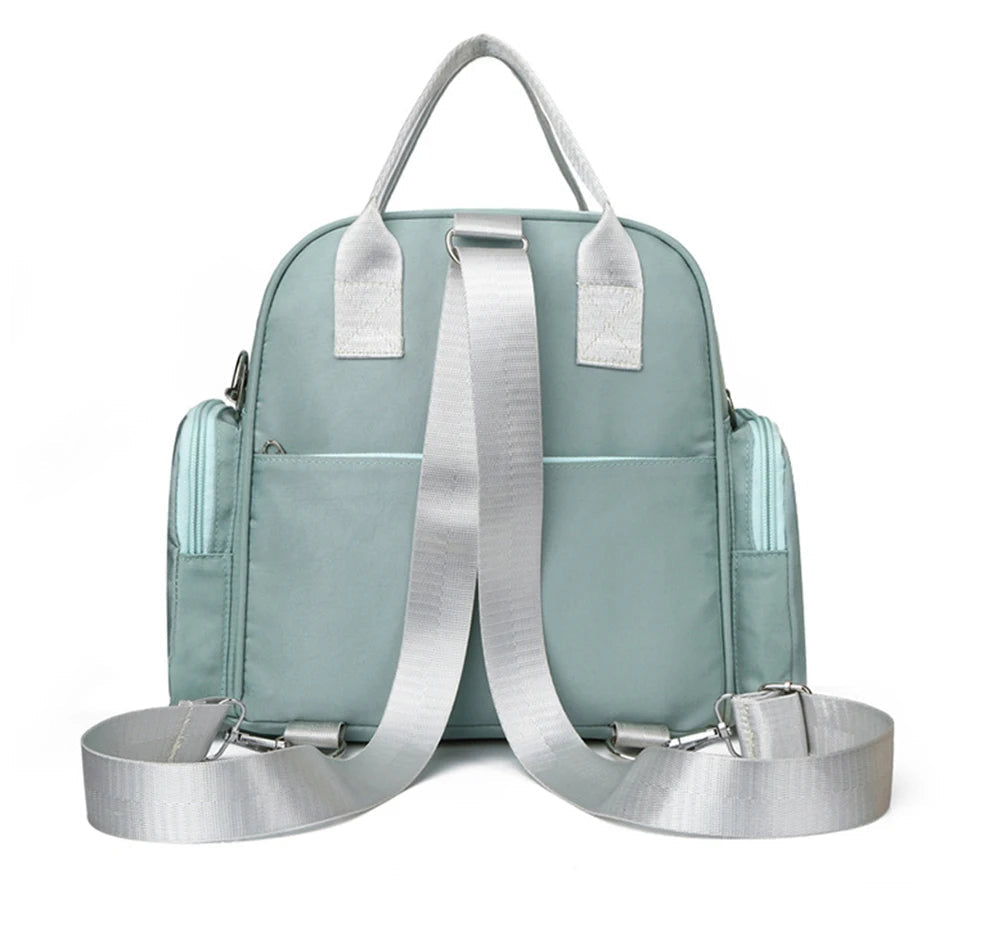 Baby Diaper Backpack Cow Face Yellow