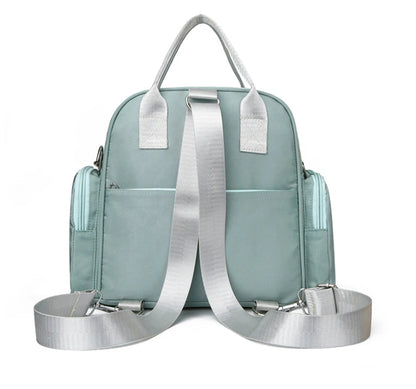 Baby Diaper Backpack Cow Face Yellow