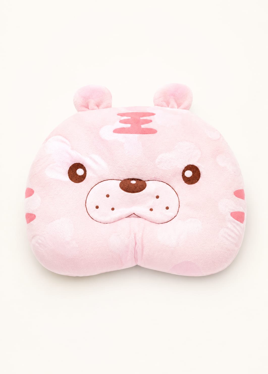 Cute Tiger Infant Head Shaper – Pastel Pink