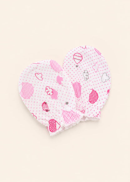 Soft Cotton Anti-Scratch Baby Mittens
