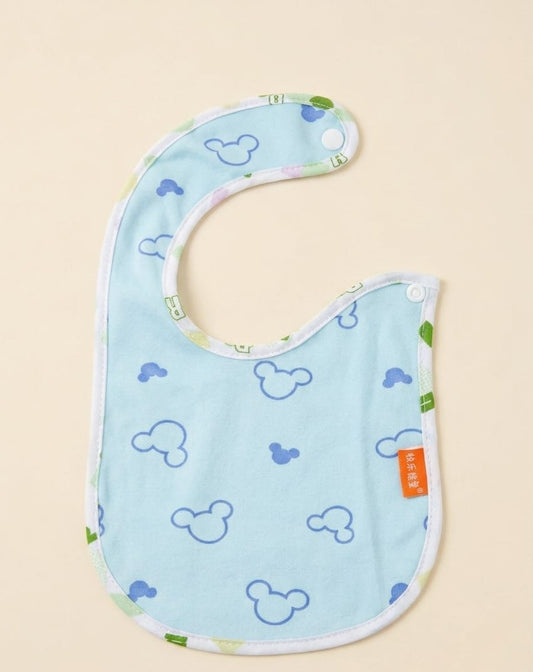 Mickey Mouse & Cloud Print Bib