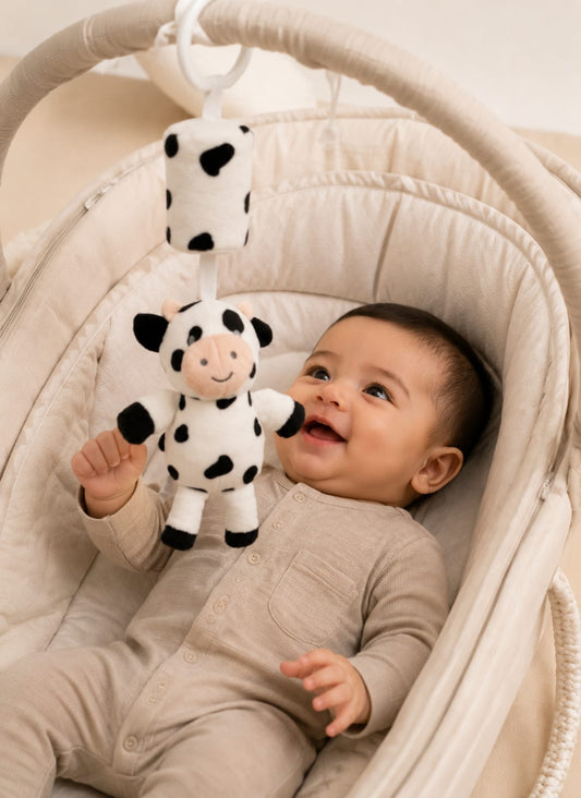 Moo Moo Rattle Toy