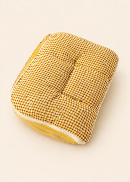 Bed with Protective Mesh Canopy & Pillow