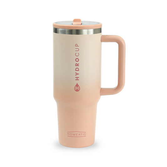 HOMEATIC LEISURE TUMBLER - PEACH PINK  STEEL TUMBLER 1200ML