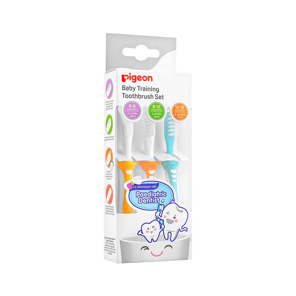 TRAINING TOOTHBRUSH LESSON 123 SET