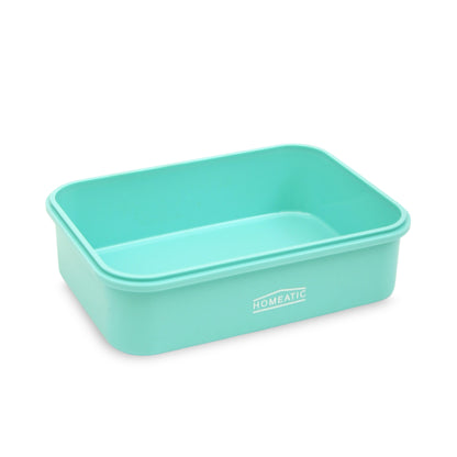 Homeatic Premium Dual-Compartment Stainless Steel Bento Box