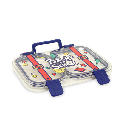 Homeatic Premium Dual-Compartment Stainless Steel Bento Box