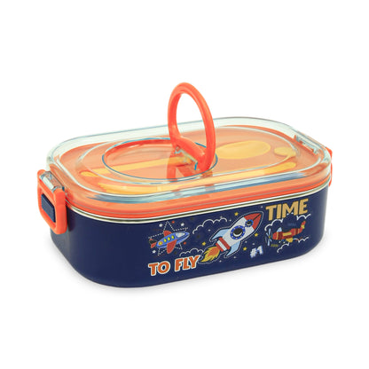 Homeatic Premium Dual-Compartment Stainless Steel Bento Box