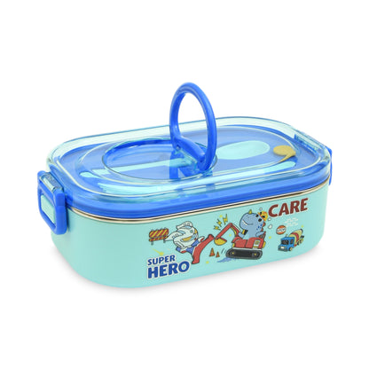 Homeatic Premium Dual-Compartment Stainless Steel Bento Box