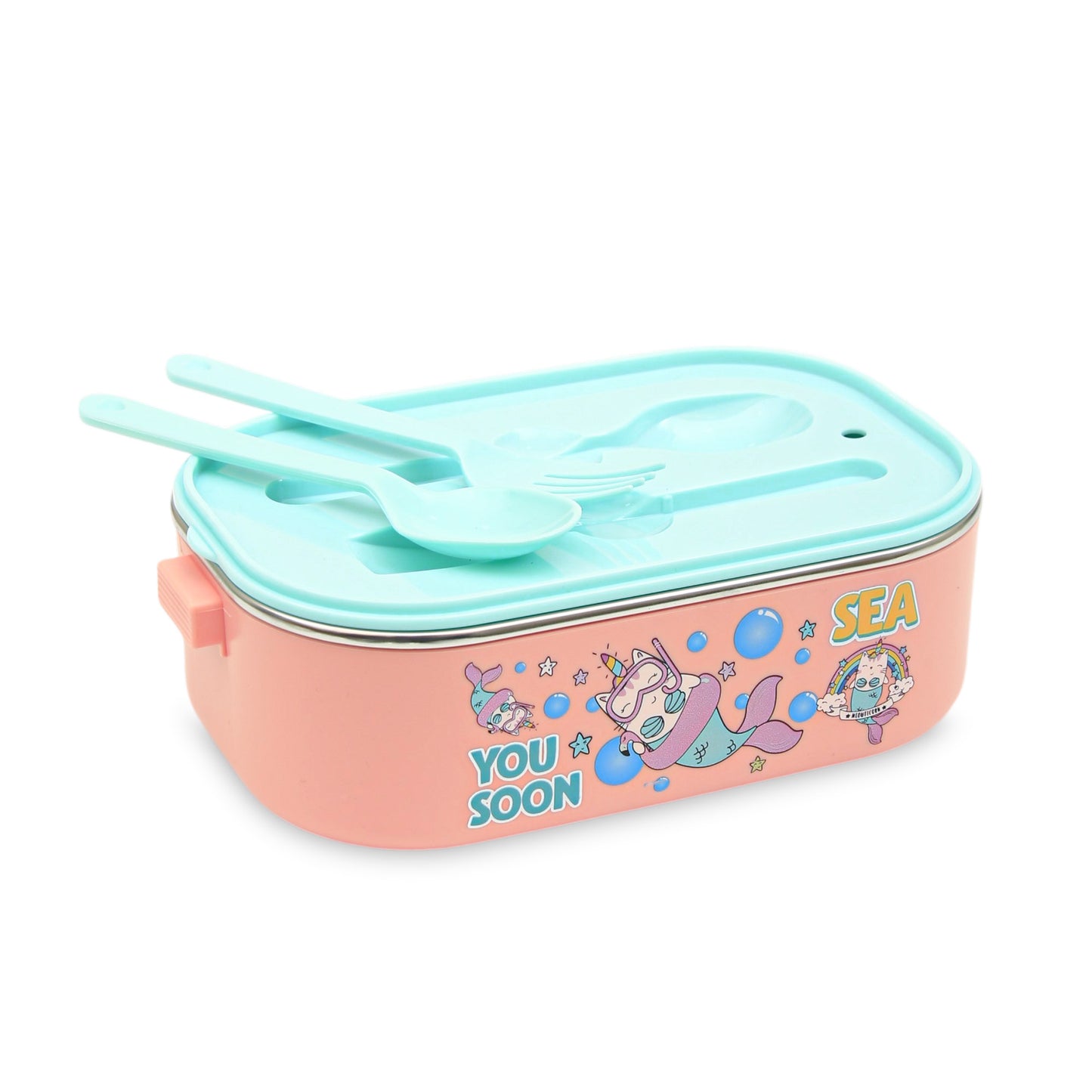 "Sea You Soon" Kids Bento Lunch Box – Premium Stainless Steel, 750ml
