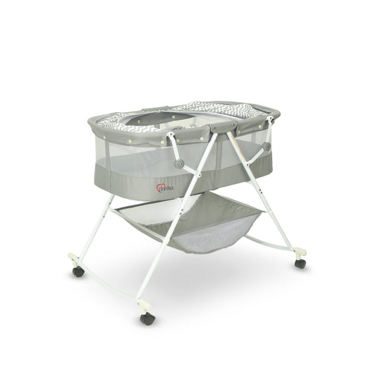 TINNIES PORTABLE BABY CRADLE GREY