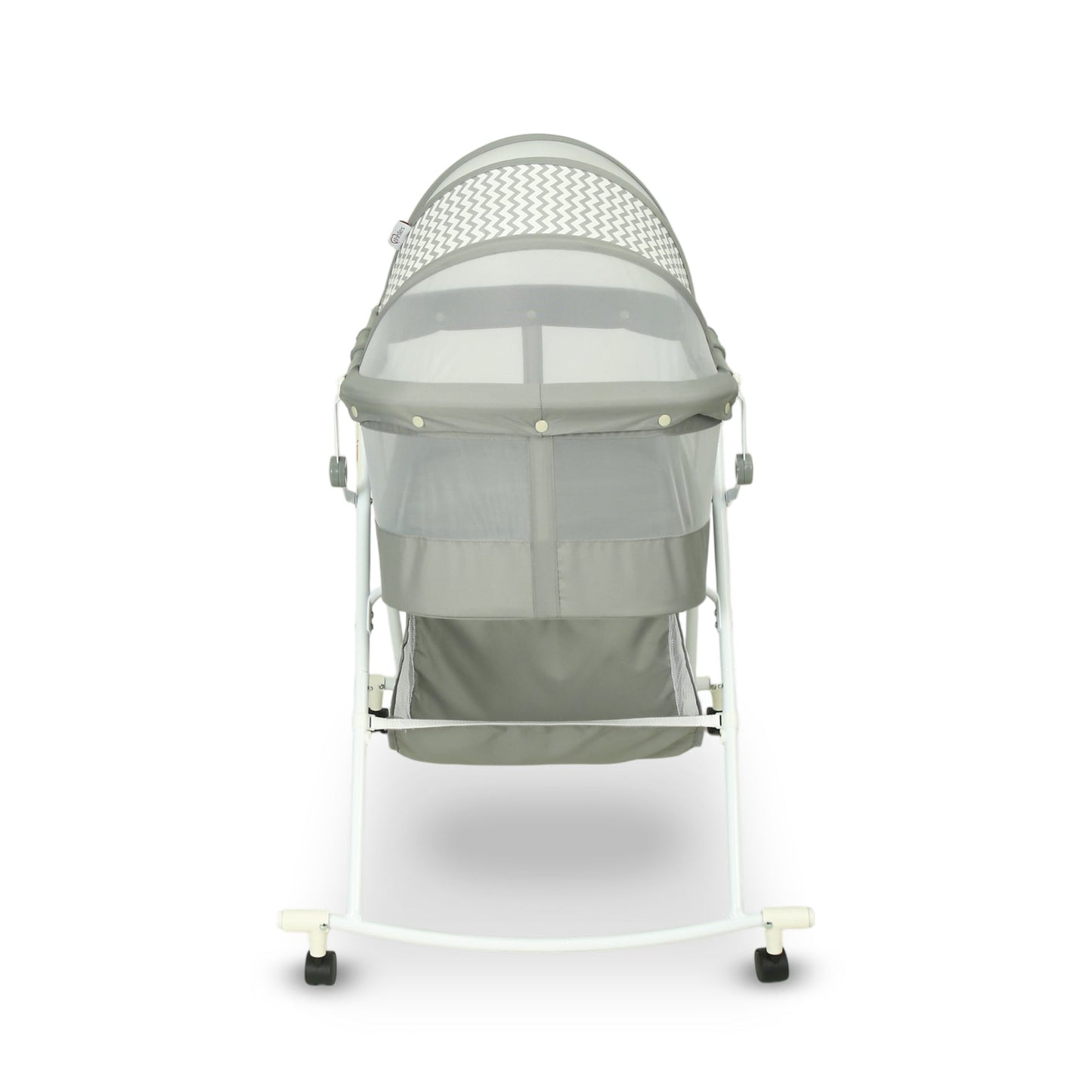 TINNIES PORTABLE BABY CRADLE GREY