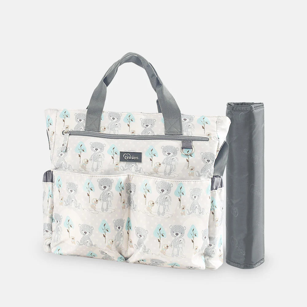 Tinnies Baby Diaper Bag - Bear