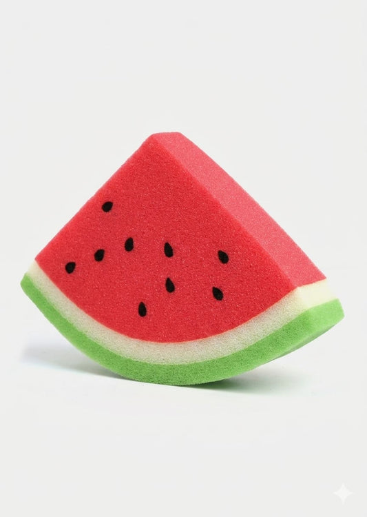Fruity Fun Soft Cleansing Bath Sponge – Watermelon Slice