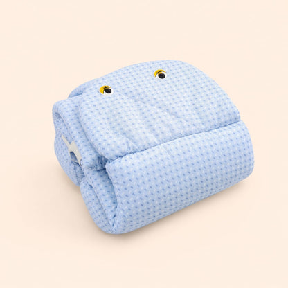 2-in-1 Baby Flat Head Prevention Pillow with Side Support Bolsters