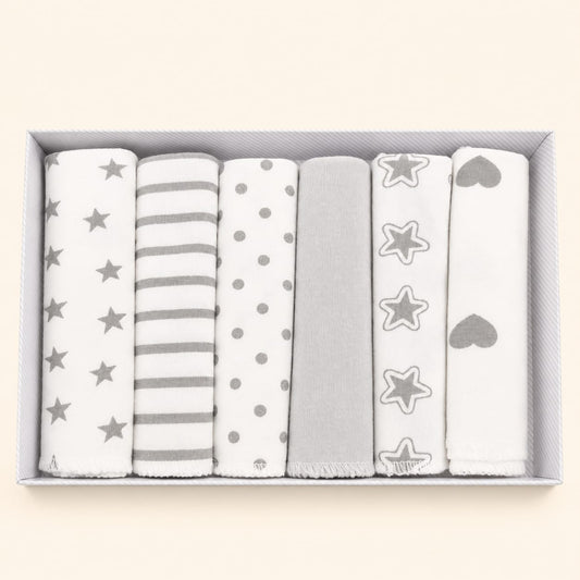 Caramell Baby Cotton Napkins – 6 Pieces