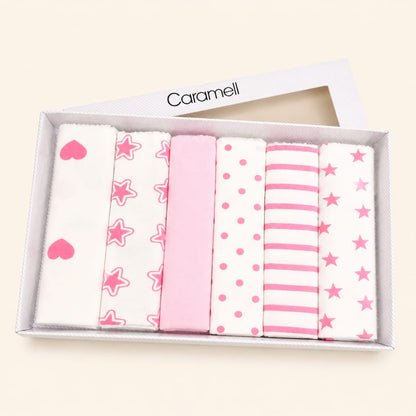 Caramell Baby Cotton Napkins – 6 Pieces