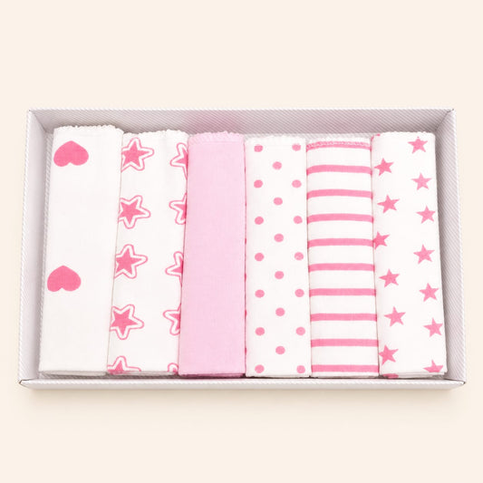 Caramell Baby Cotton Napkins – 6 Pieces