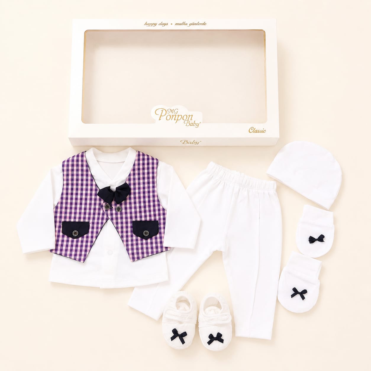 Elegant Baby Prince Gift Set ( Made in Turkey)