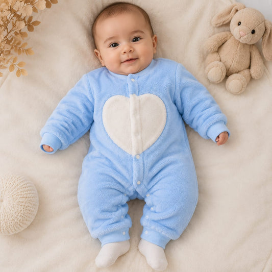 Cozy fury Baby Romper