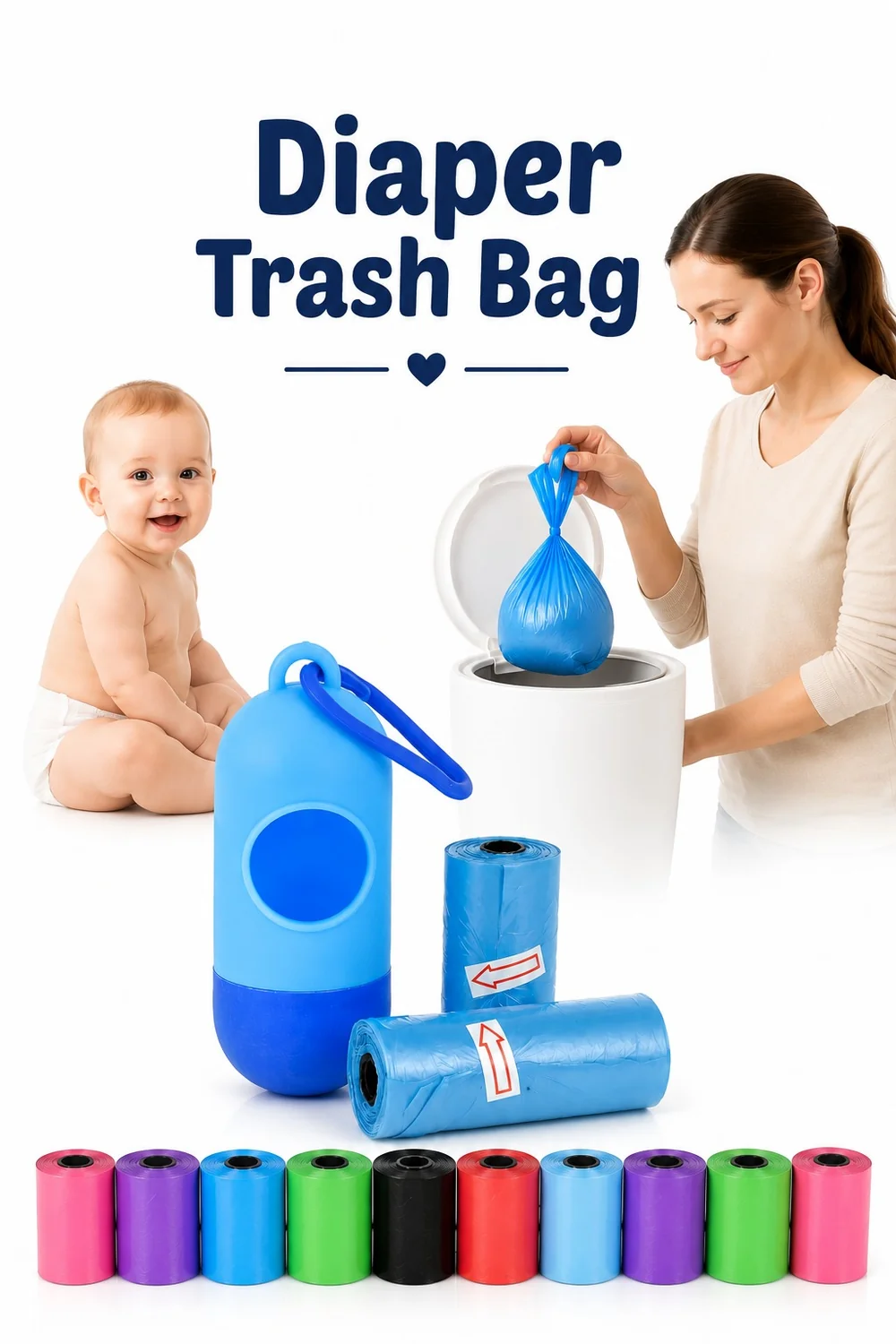 Baby Diaper Trash Bags