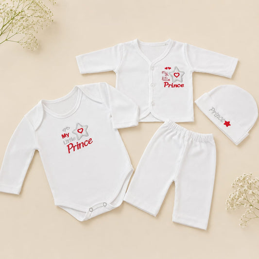 My Little Prince" White 4-Piece Gift Set