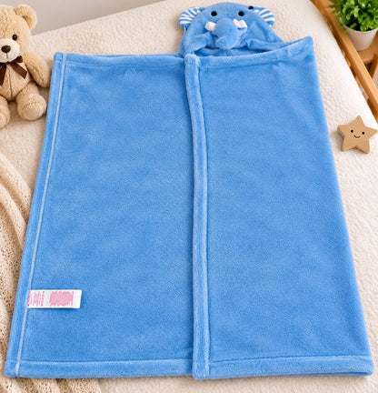 Baby Elephant Hooded Blanket