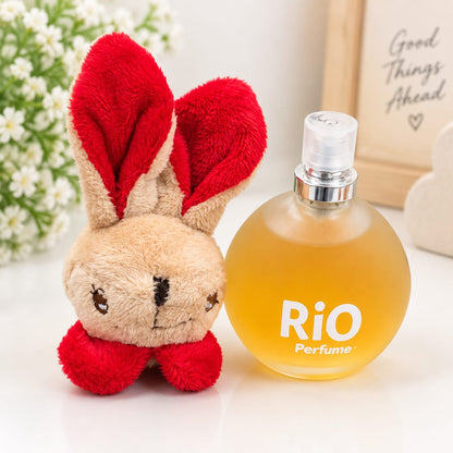 RIO Soft & Gentle Baby Eau De Parfum with Cute Plush Bunny Cap – 50ml
