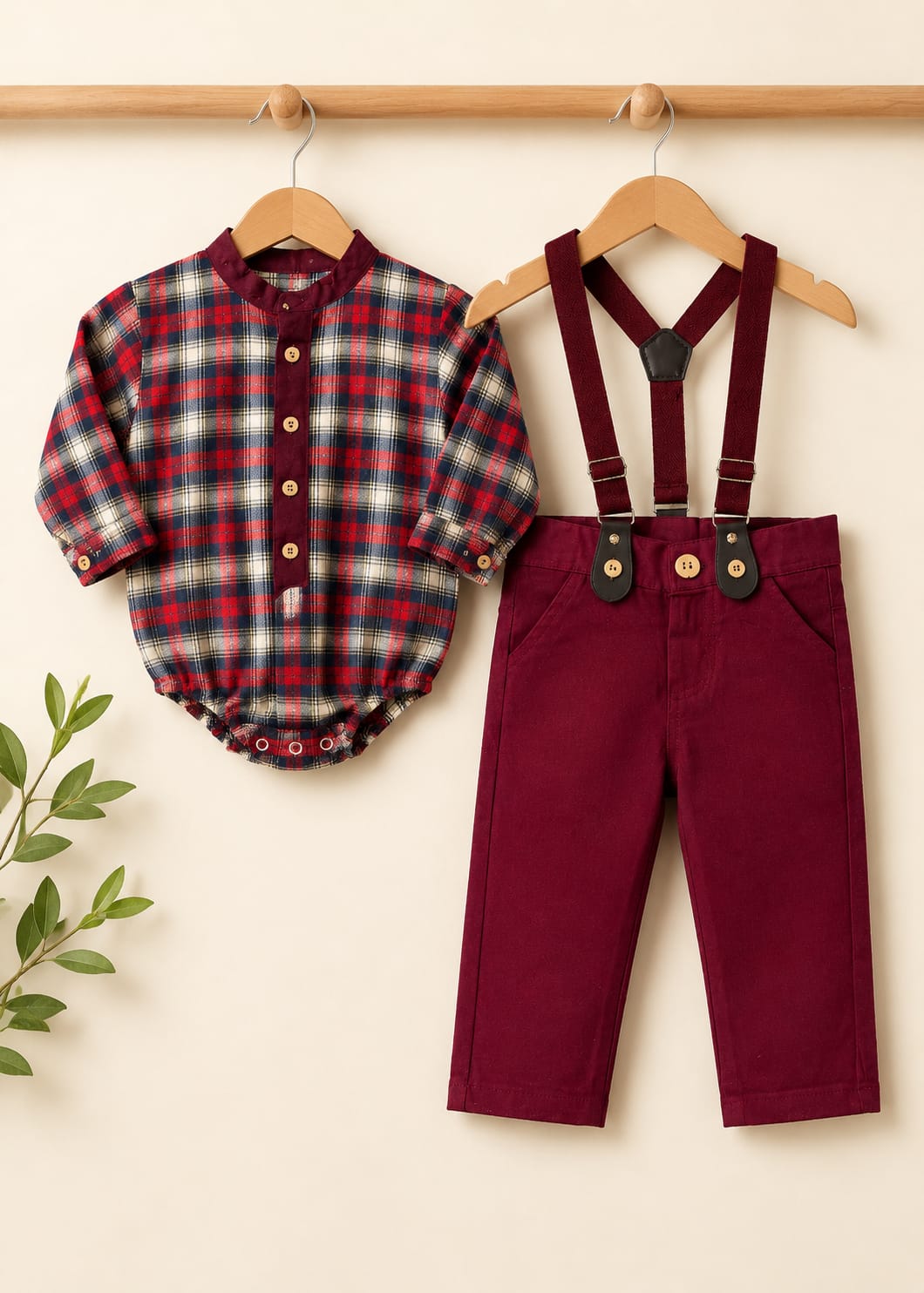 Little Gentleman Suspender Set