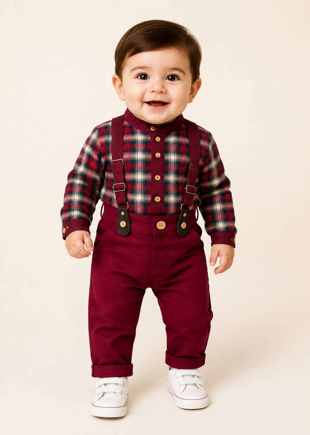 Little Gentleman Suspender Set